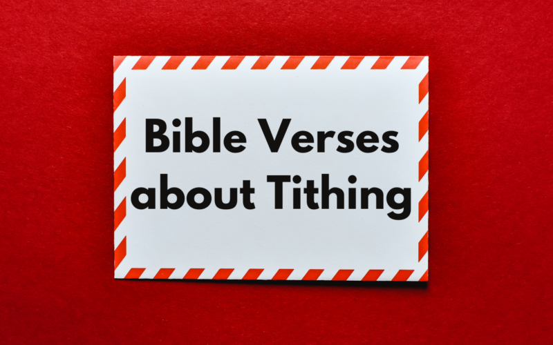 Bible Verses about Tithing