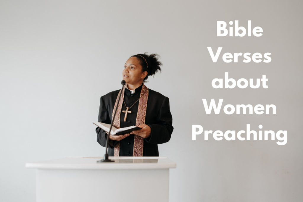 Bible Verses about Women Preaching