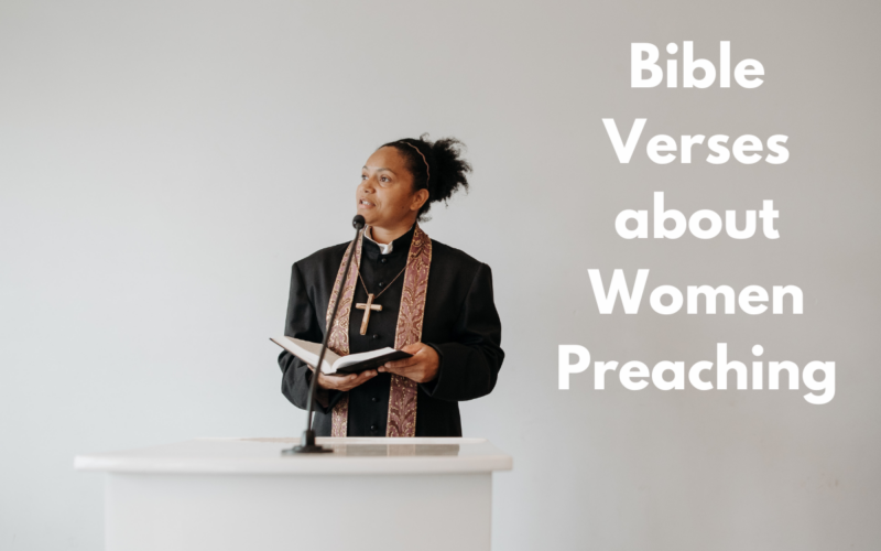 Bible Verses about Women Preaching