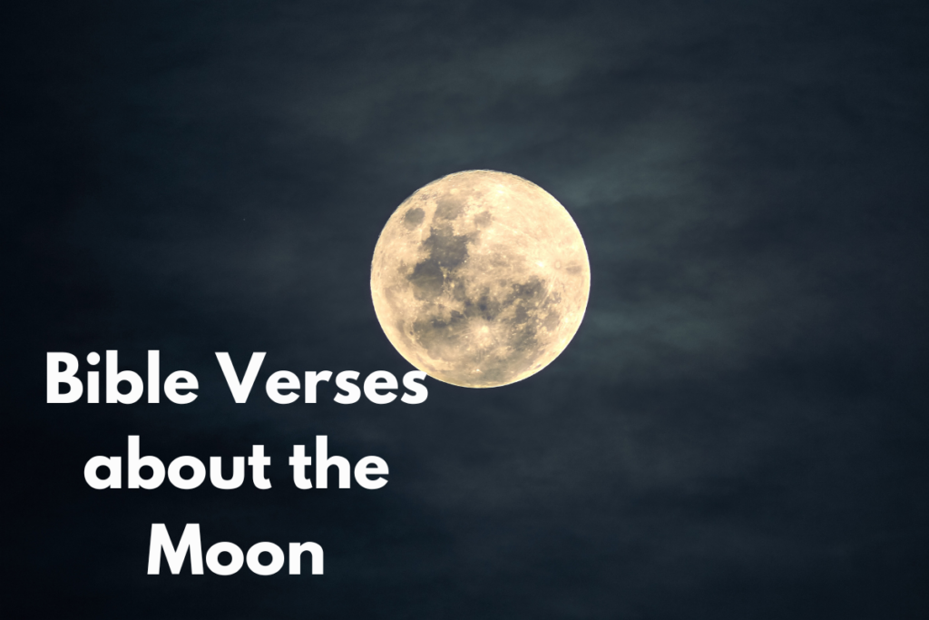 Bible Verses about the Moon