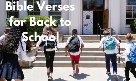 Bible Verses for Back to School