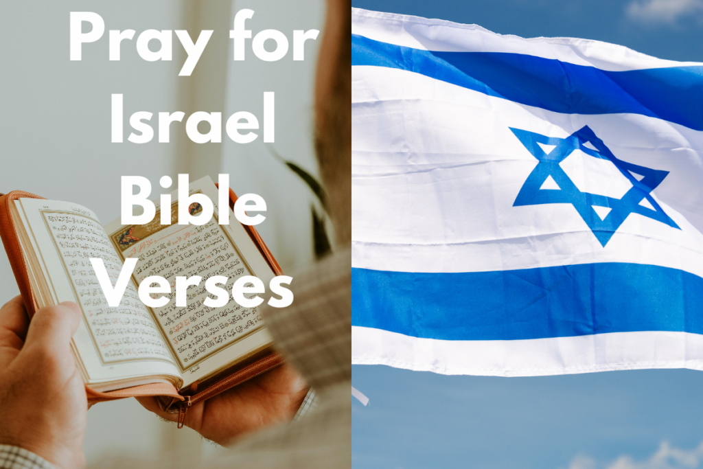 Pray for Israel Bible Verses