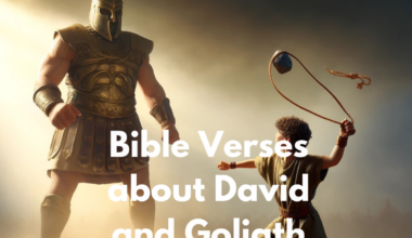 Bible Verses about David and Goliath