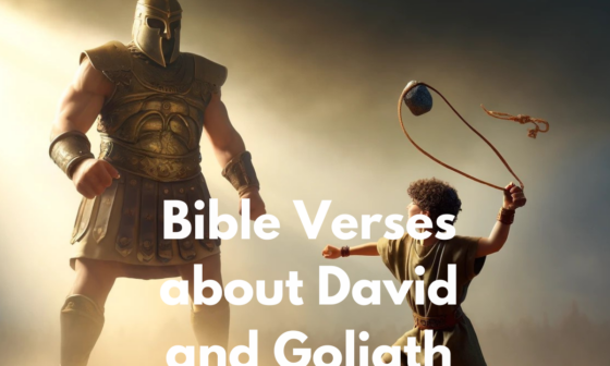 Bible Verses about David and Goliath