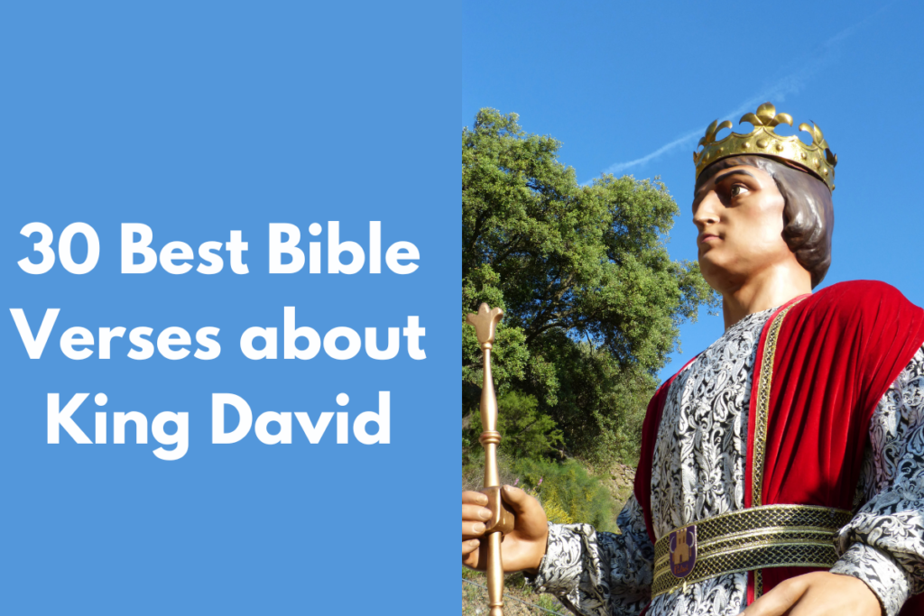 30 Best Bible Verses about King David