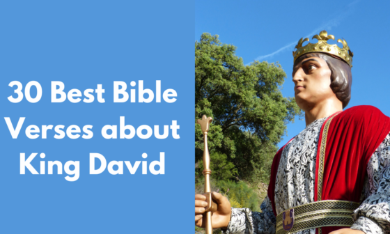 30 Best Bible Verses about King David