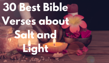 30 Best Bible Verses about Salt and Light