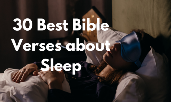 30 Best Bible Verses about Sleep
