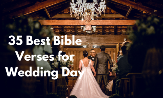 35 Best Bible Verses for Wedding Day