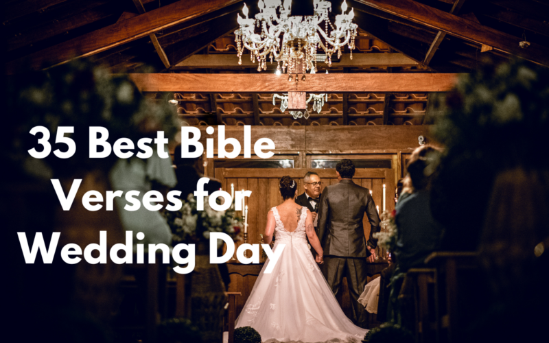 35 Best Bible Verses for Wedding Day