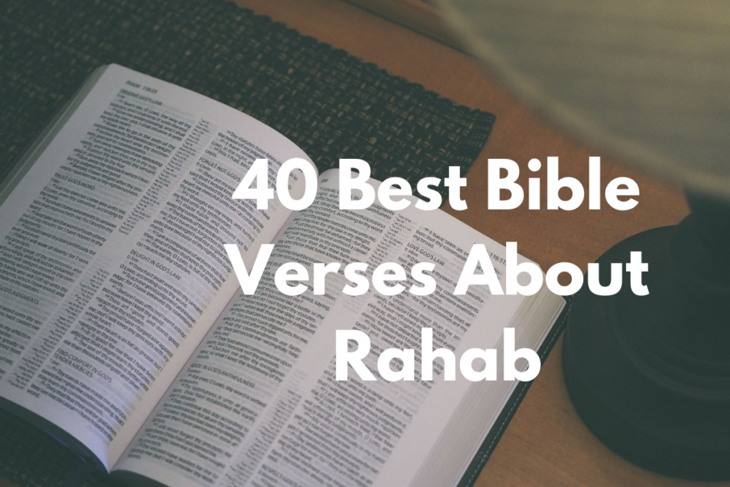 40 Best Bible Verses About Rahab