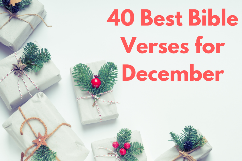 40 Best Bible Verses for December