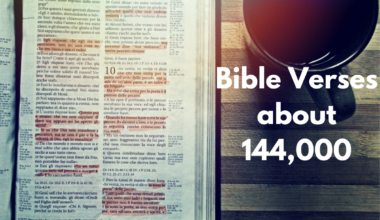 Bible Verses about 144,000