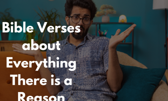 Bible Verses about Everything There is a Reason