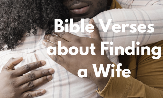 Bible Verses about Finding a Wife