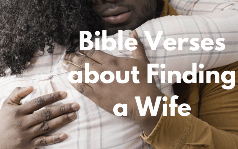 Bible Verses about Finding a Wife