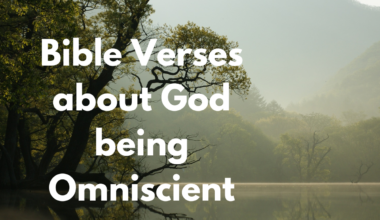 Bible Verses about God being Omniscient