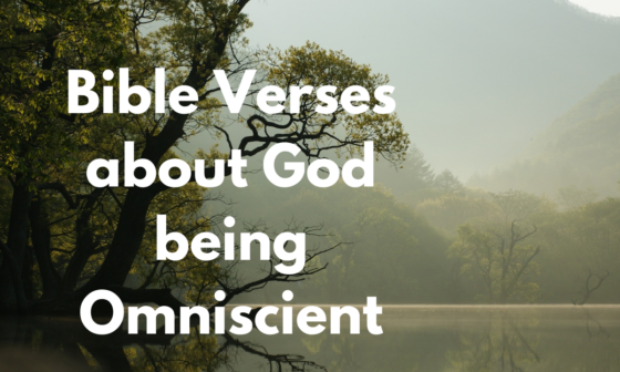 Bible Verses about God being Omniscient