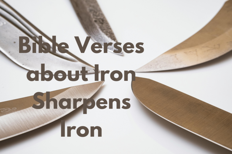 Refining Metal Scripture Bible Verses About Iron Sharpens Iron - LoveFlocks