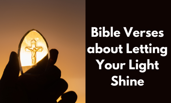 Bible Verses about Letting Your Light Shine
