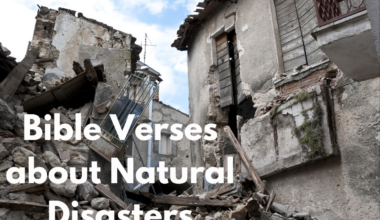 Bible Verses about Natural Disasters