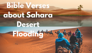 Bible Verses about Sahara Desert Flooding