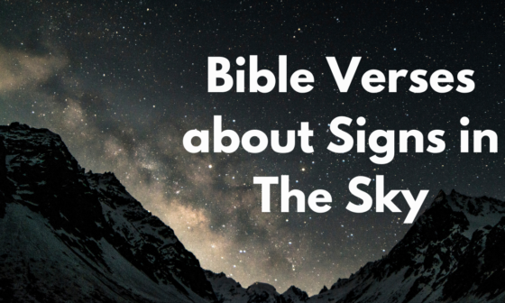 Bible Verses about Signs in The Sky