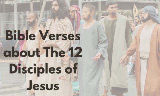 Bible Verses about The 12 Disciples of Jesus