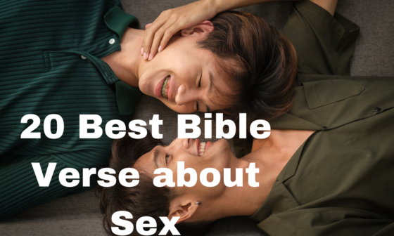 20 Best Bible Verse about Sex