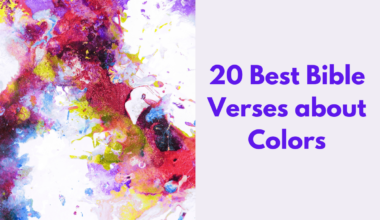 20 Best Bible Verses about Colors