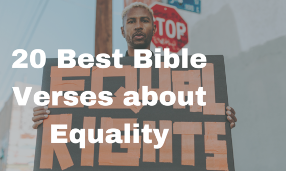 20 Best Bible Verses about Equality