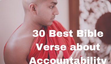 30 Best Bible Verse about Accountability