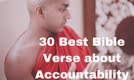 30 Best Bible Verse about Accountability