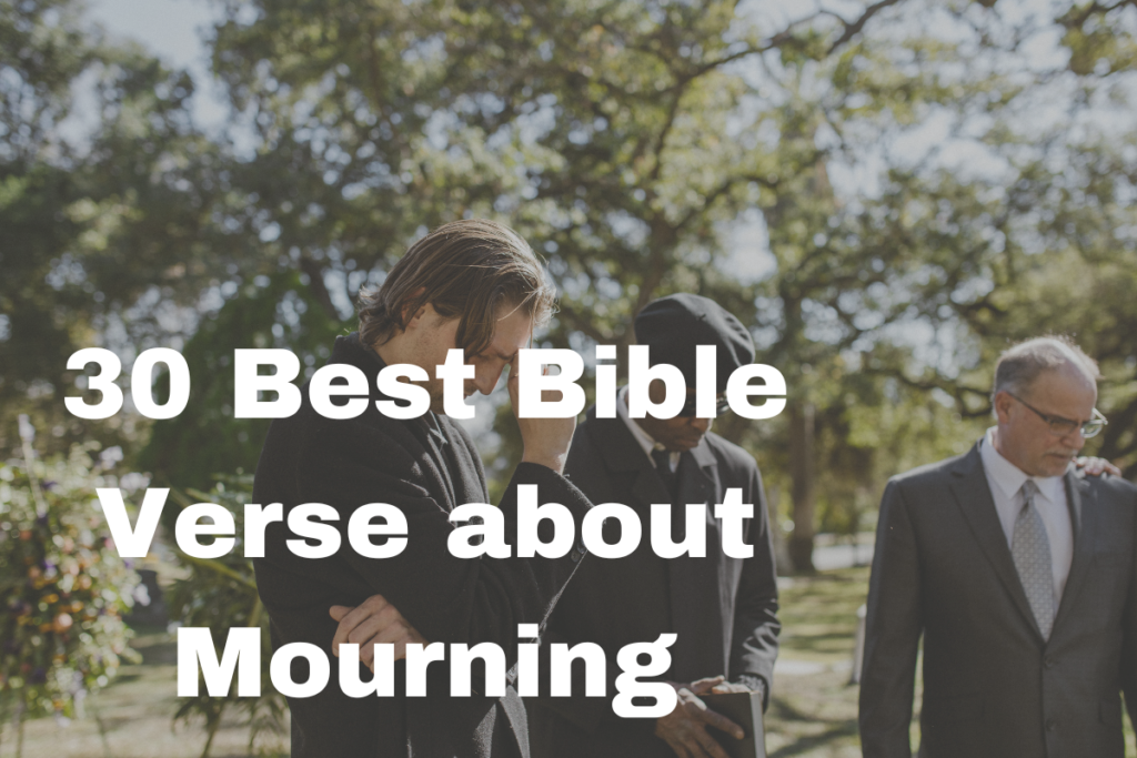 30 Best Bible Verse about Mourning