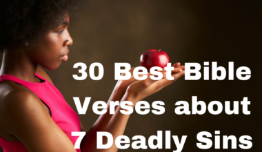 30 Best Bible Verses about 7 Deadly Sins