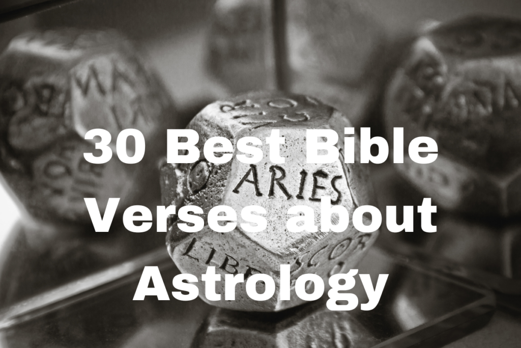 30 Best Bible Verses about Astrology