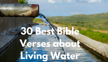 30 Best Bible Verses about Living Water