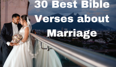 30 Best Bible Verses about Marriage