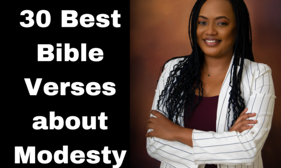 30 Best Bible Verses about Modesty