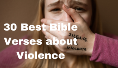 30 Best Bible Verses about Violence