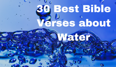 30 Best Bible Verses about Water