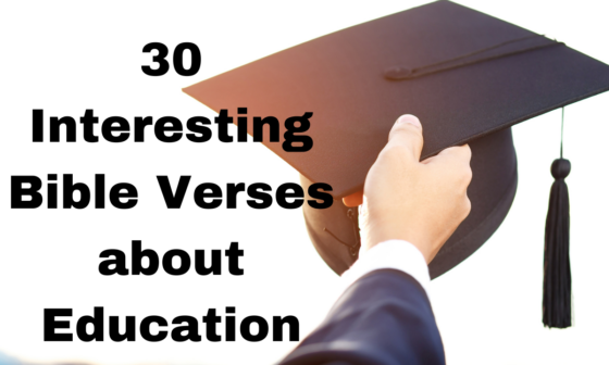 30 Interesting Bible Verses about Education