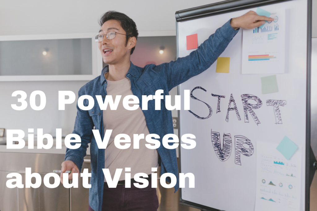 30 Powerful Bible Verses about Vision