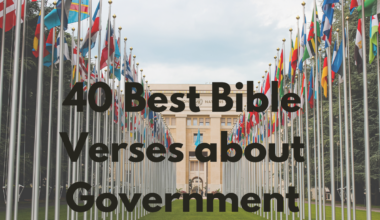 40 Best Bible Verses about Government