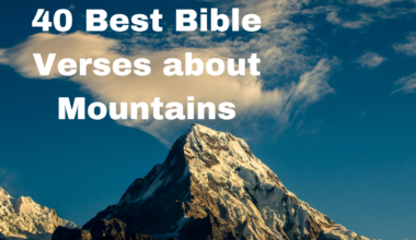 40 Best Bible Verses about Mountains