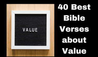 40 Best Bible Verses about Value