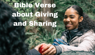 Bible Verse about Giving and Sharing