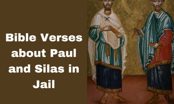 Bible Verses about Paul and Silas in Jail