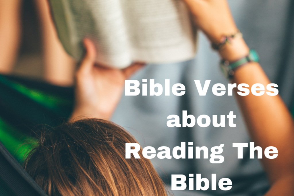 Bible Verses about Reading The Bible