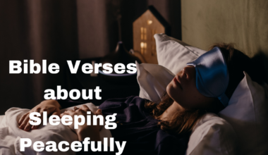 Bible Verses about Sleeping Peacefully